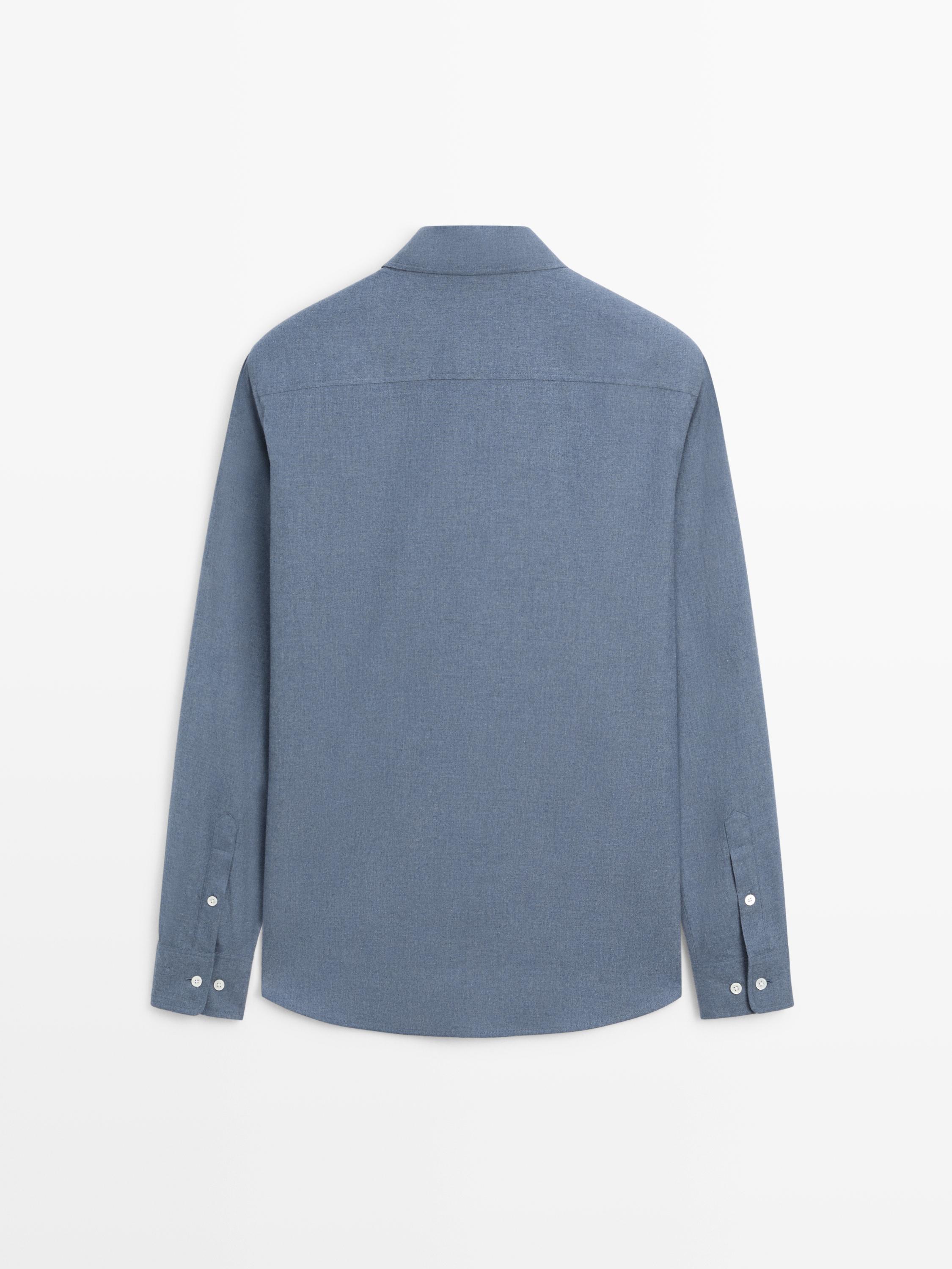 Melange Oxford shirt